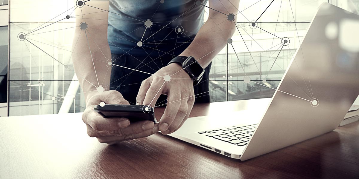 a graphic representation of wireless networking