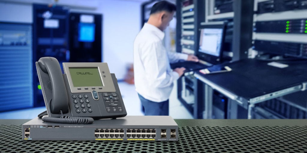 a hosted voip graphic